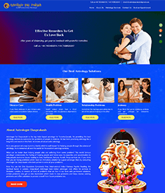 astrologer website design services in Bangalore