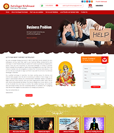 astrologer website design services in Bangalore