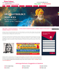 astrologer website design services in Bangalore