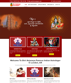 astrologer website design services in Bangalore