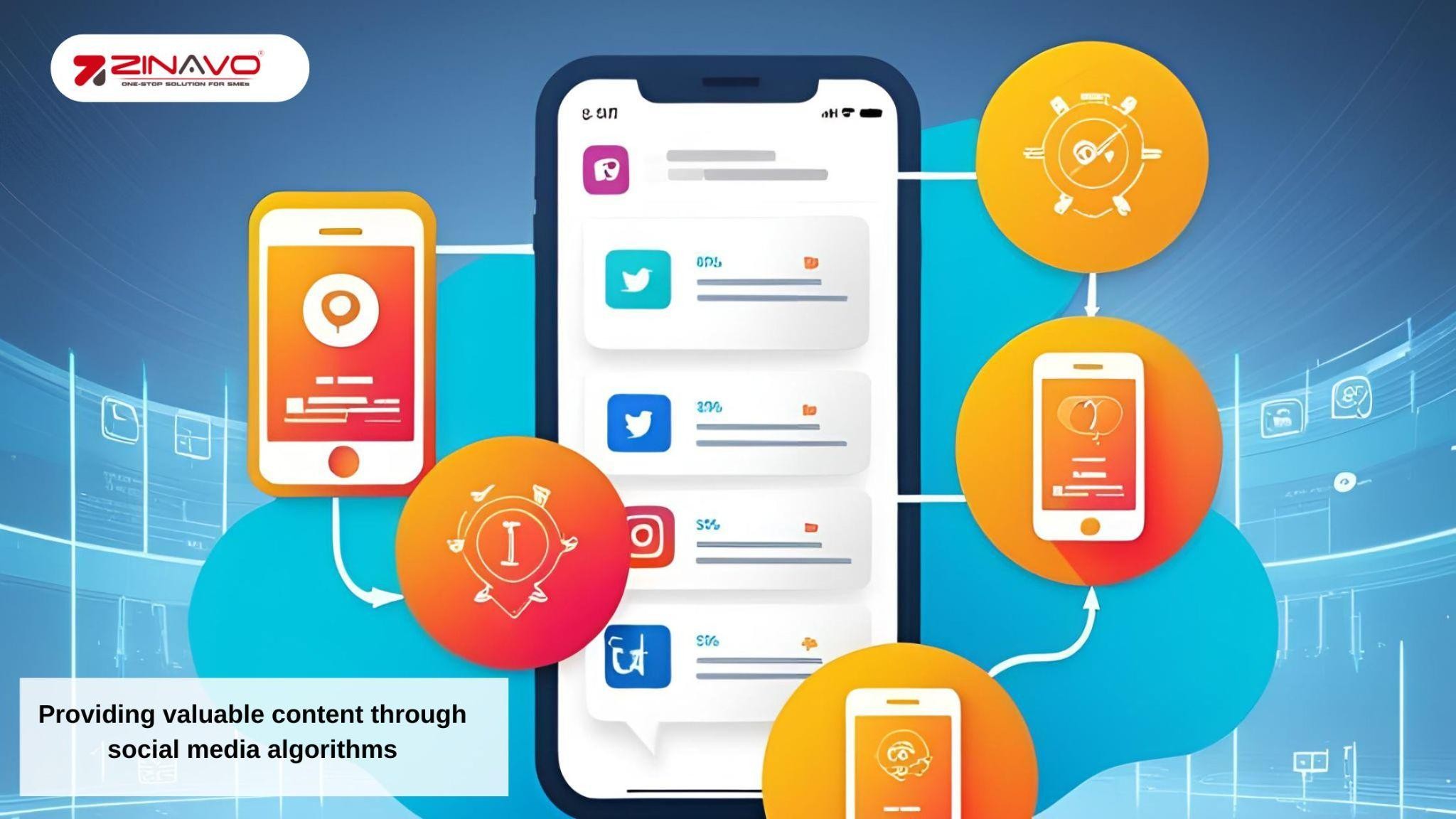 Providing valuable content through social media algorithms