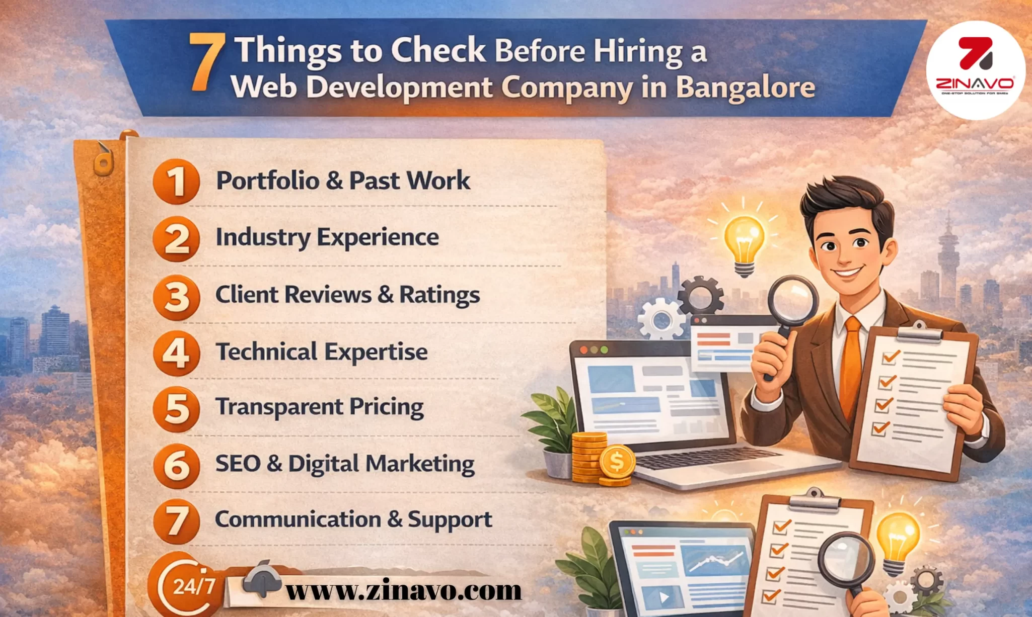 7 Things to Check Before Hiring a Web Development Company in Bangalore